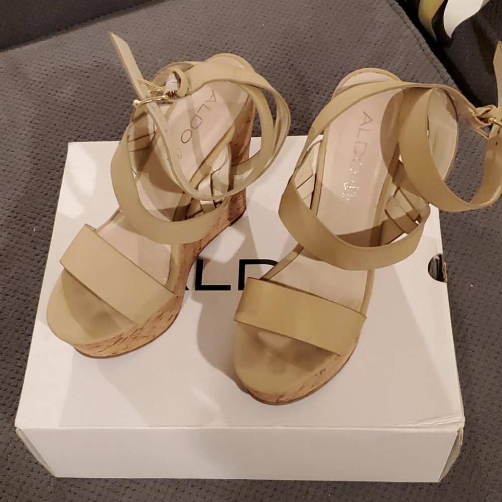 Wedge Platform Strappy Sandals